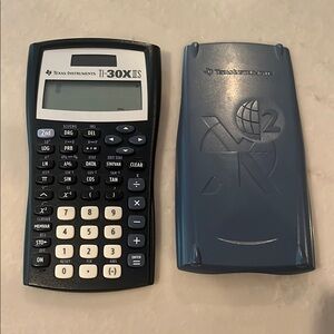 Texas Instruments TI-30X IIS Black and Blue Calculator